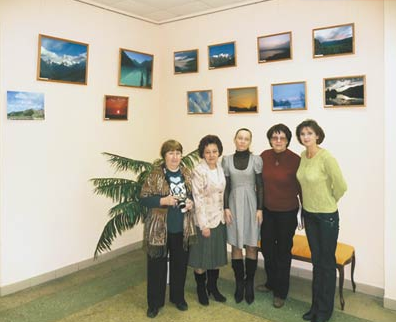 Слева направо: Н.И. Кулакова, Н.В. Ермакова, Н.А. Зеленкова, О.А. Ольховая, Е.Г. Коняева.