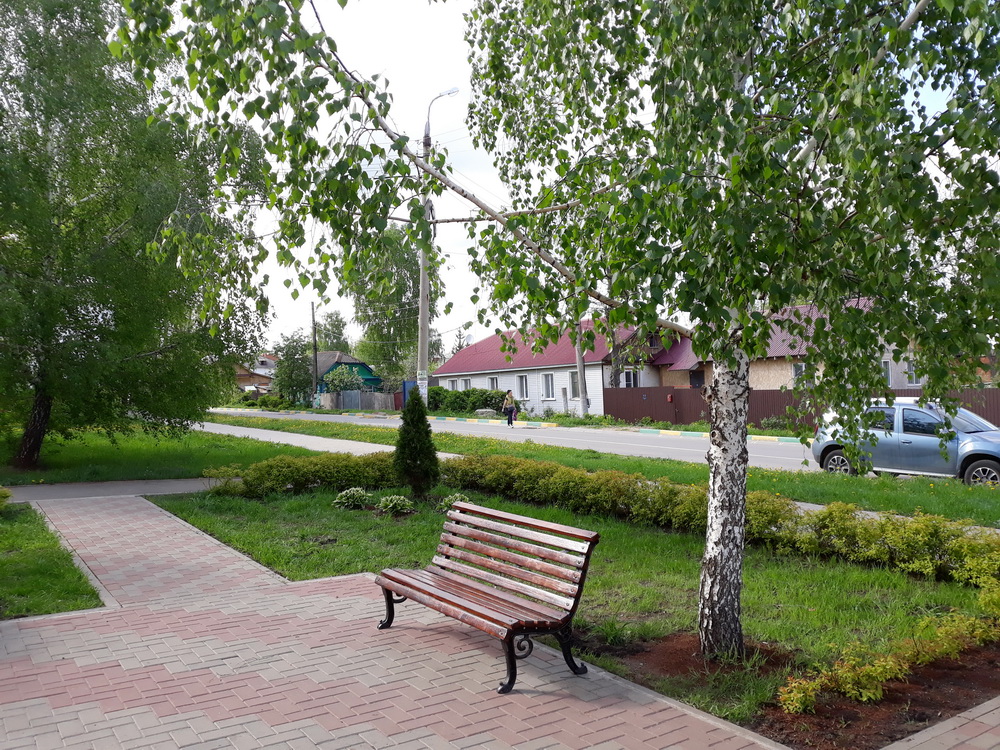 Сквер имени Б.Н. Абрамова в 2019 году.