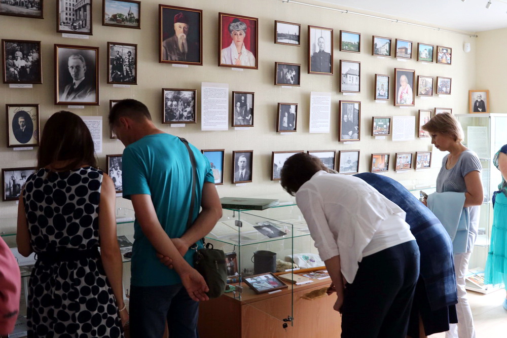 Первые посетители Музея Б.Н. Абрамова. 30.07.2017 г.