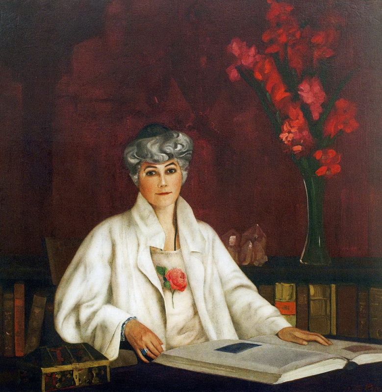 С.Н. Рерих. Портрет Е.И. Рерих. 1937 г.